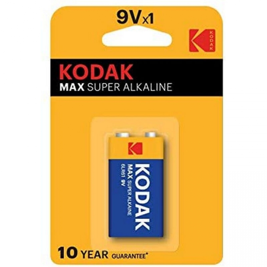 MAX PILA ALCALINA 9V LR61 BLISTER