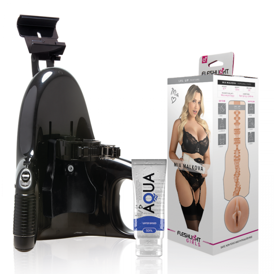 MIA MALKOVA VAGINA LVL UP + LANCIO UNIVERSALE + LUBRIFICANTE