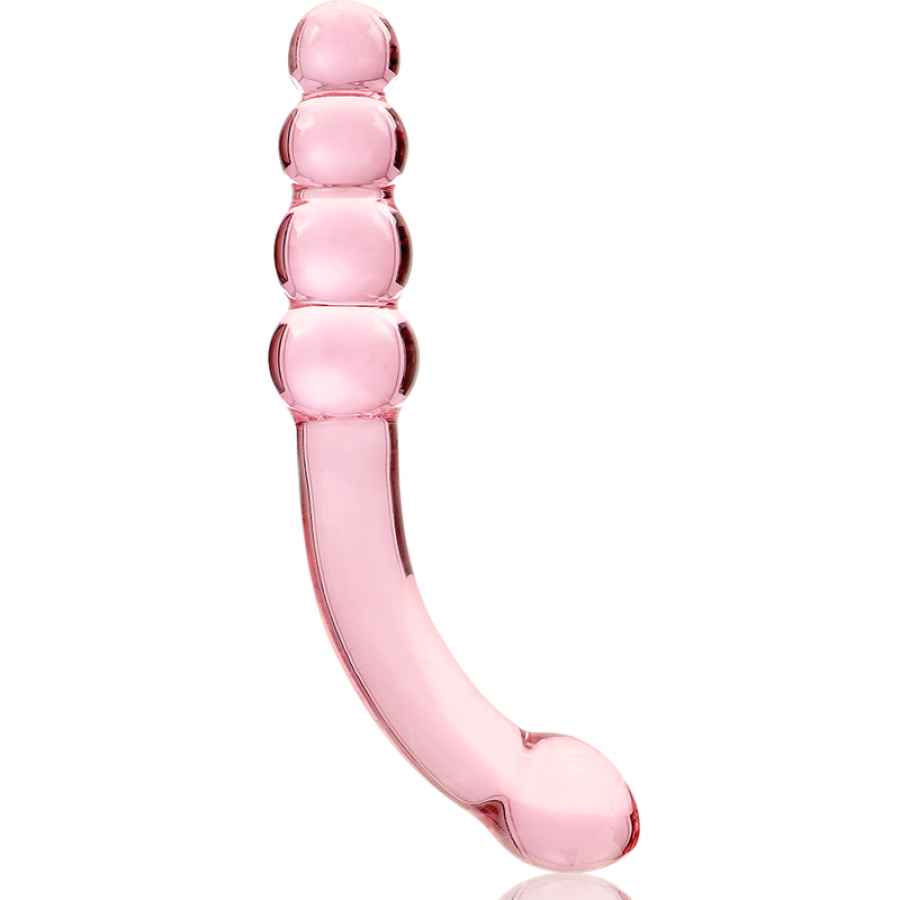 DILDO CRISTAL BOROSILICATO 14 8