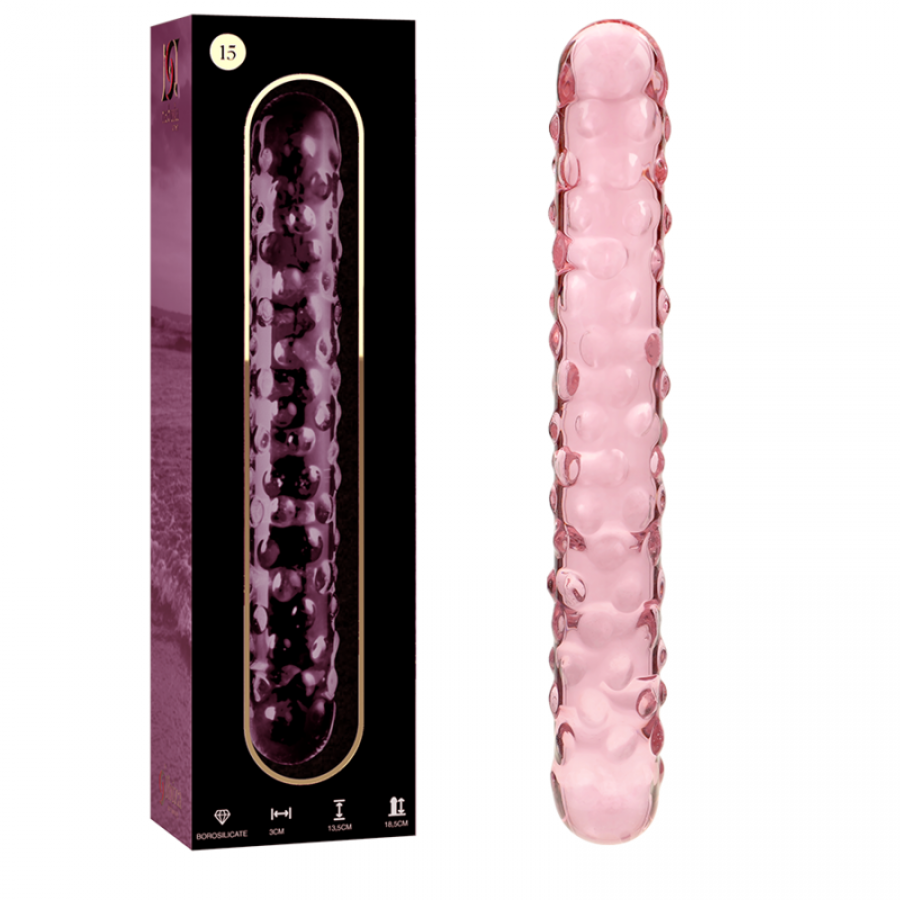 DILDO CRISTAL BOROSILICATO 15 2