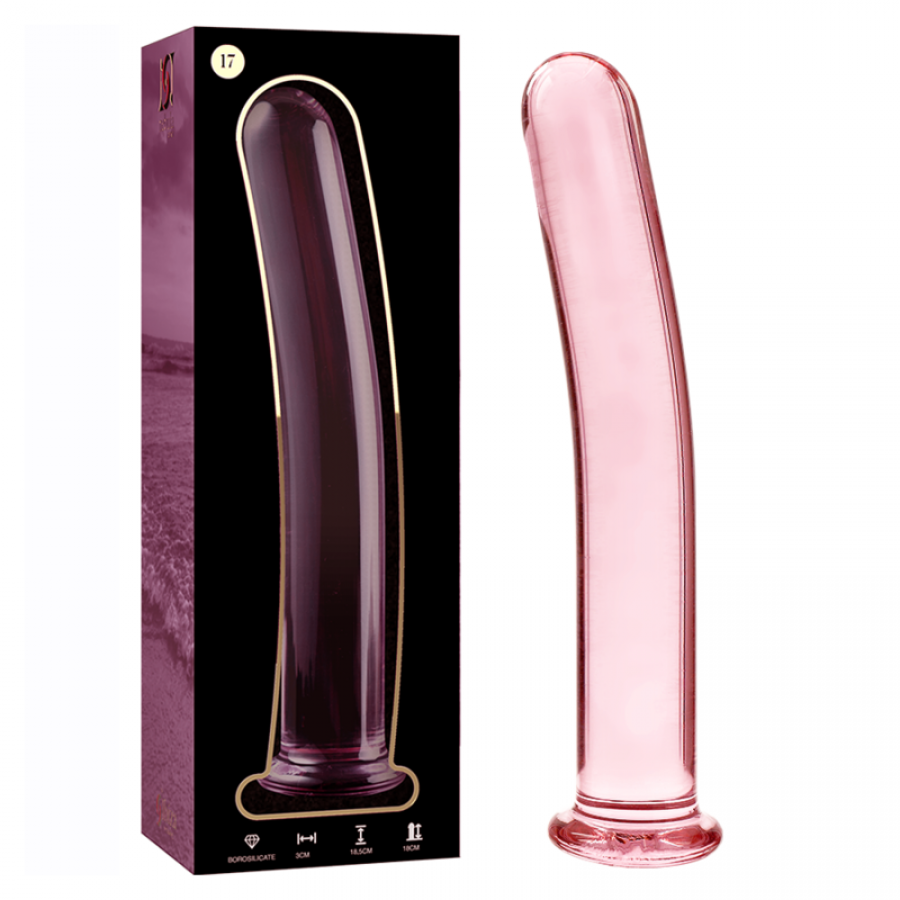 DILDO CRISTAL BOROSILICATO 17 2