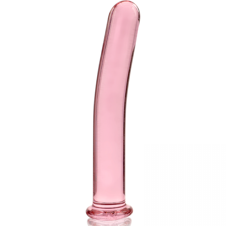 DILDO CRISTAL BOROSILICATO 17 8