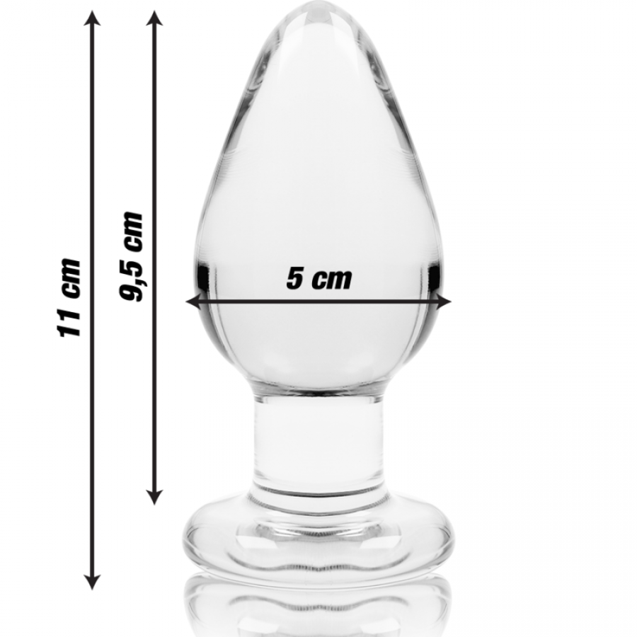 PLUG CRISTAL BOROSILICATO 03 9