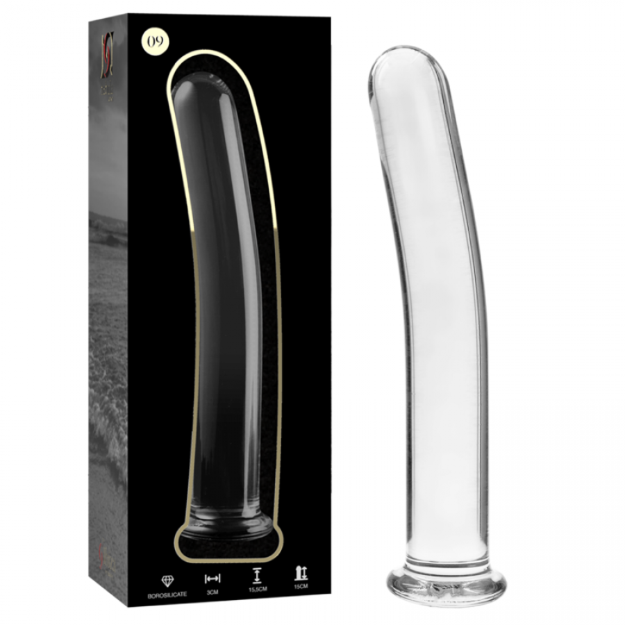 DILDO CRISTAL BOROSILICATO 09 3