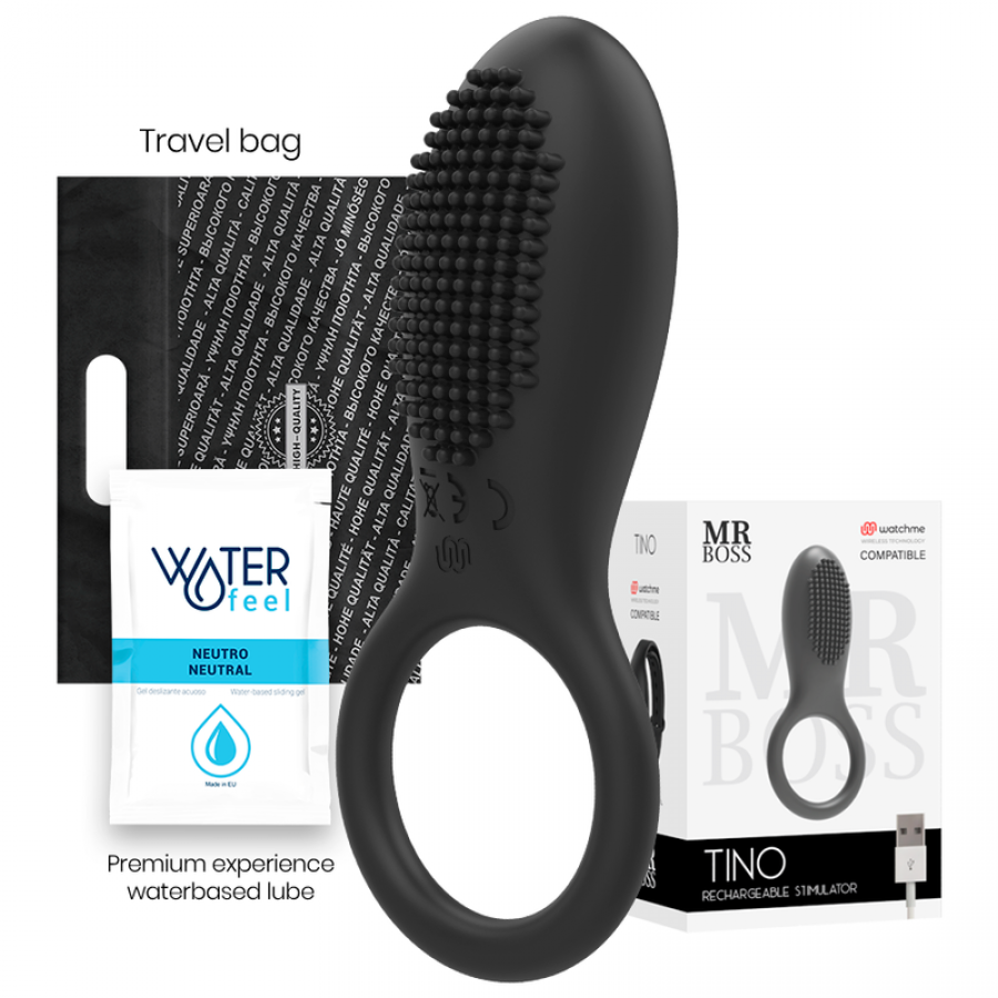 MR BOSS - ANELLO STIMOLATORE MR BOSS TINO COMPATIBILE CON LA