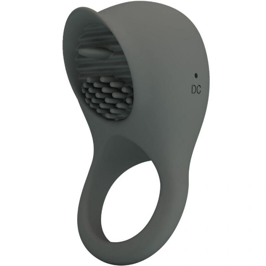 NIMBUS ANILLO VIBRADOR CON LENGUA GRIS