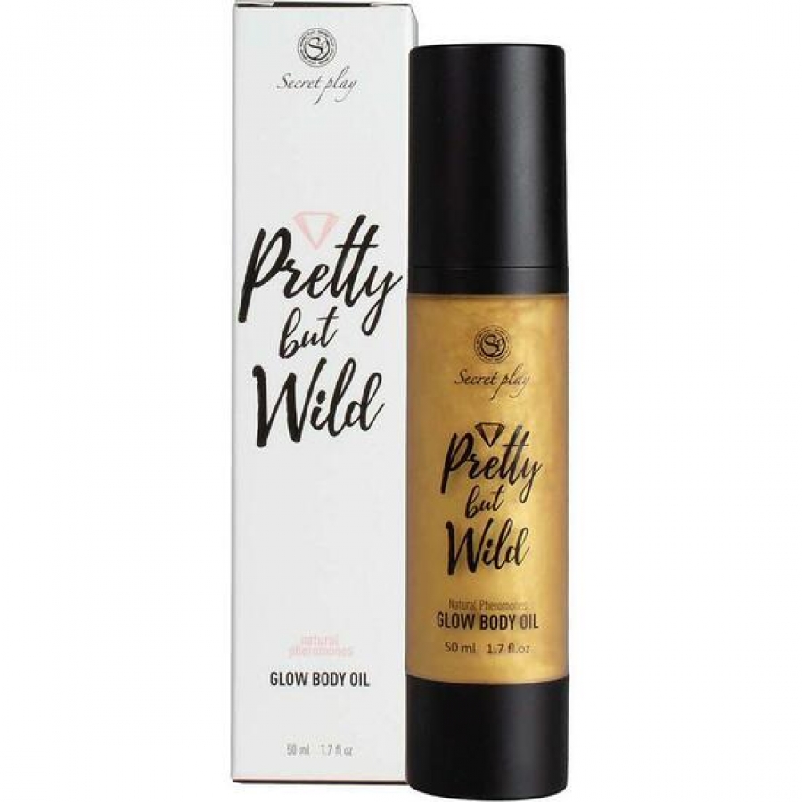 SECRET PLAY PRETTY AND WILD GLOW BODY OIL 50ML