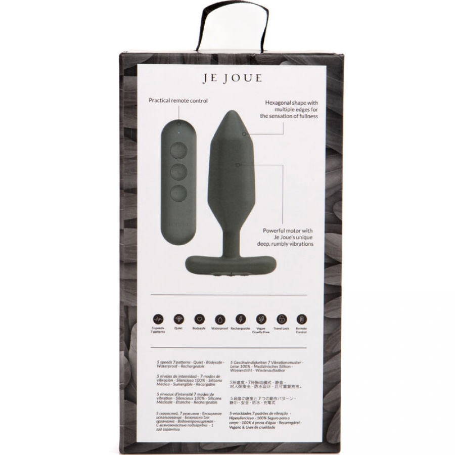 ONYX PLUG ANAL VIBRADOR NEGRO 5