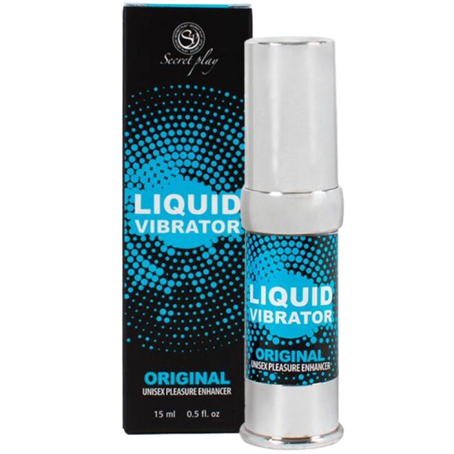 Vibromasseur liquide stimulateur unisexe 15 ml.