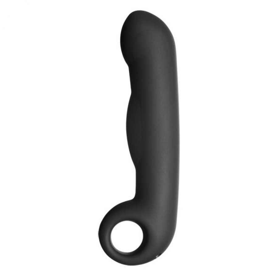 ÉLECTRASTIM OVID SILICONE NOIR DILDO