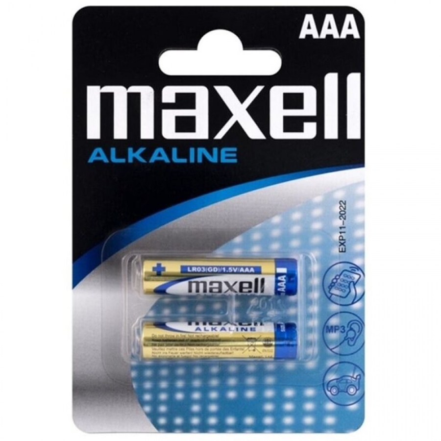 PILA ALCALINA AAA LR03 BLISTER*2