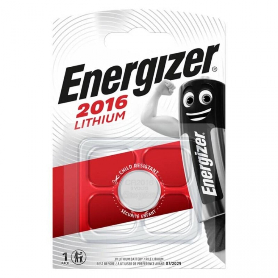 PILA BOTON LITIO CR2016 3V BLISTER*1