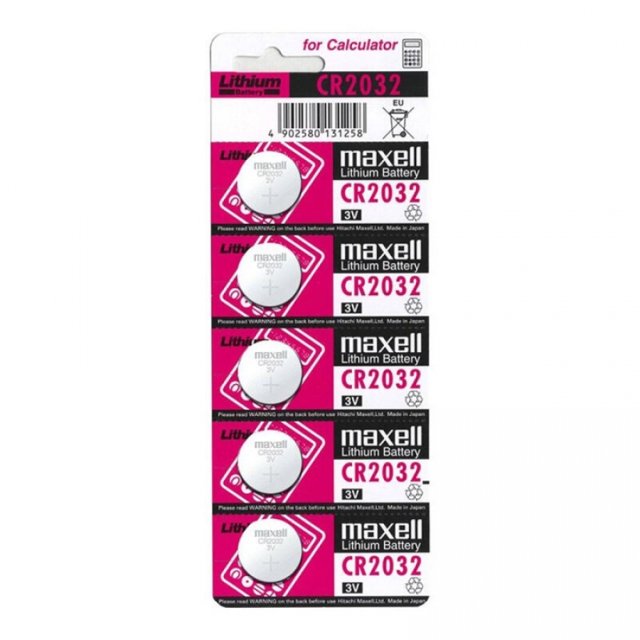 PILA BOTON LITIO CR2032 3V BLISTER*5