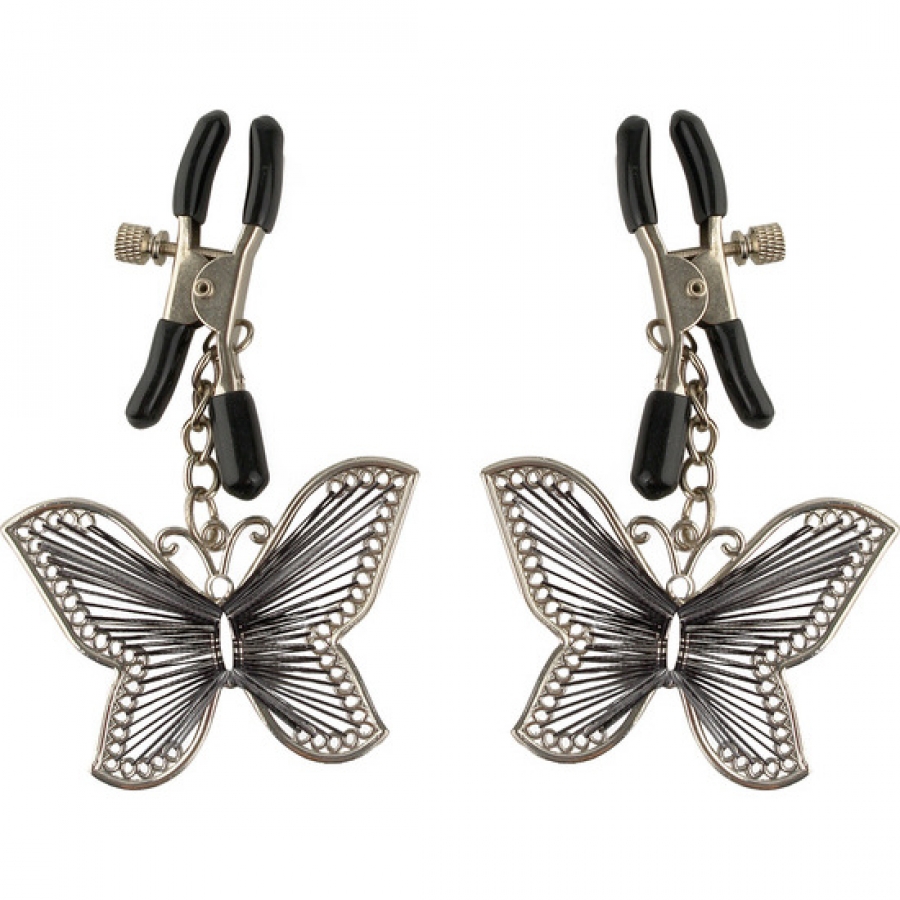 MORSETTI A CAPEZZOLI BUTTERFLY NIPPLE CLAMPS FETISH FANTASY