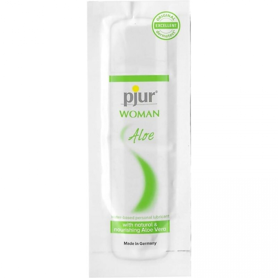 PJUR WOMAN ALOE LUBRIFICANTE A BASE ACQUA 2 ML