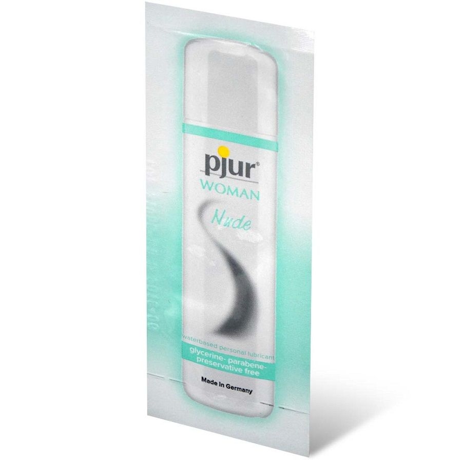 PJUR WOMAN NUDE LUBRIFIANT A BASE D''EAU 2 ML