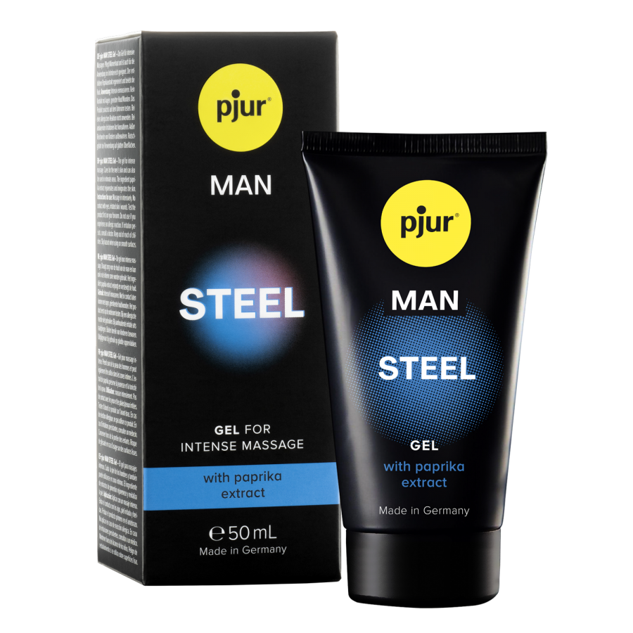 Gel stimolante pjur man steel 50ml