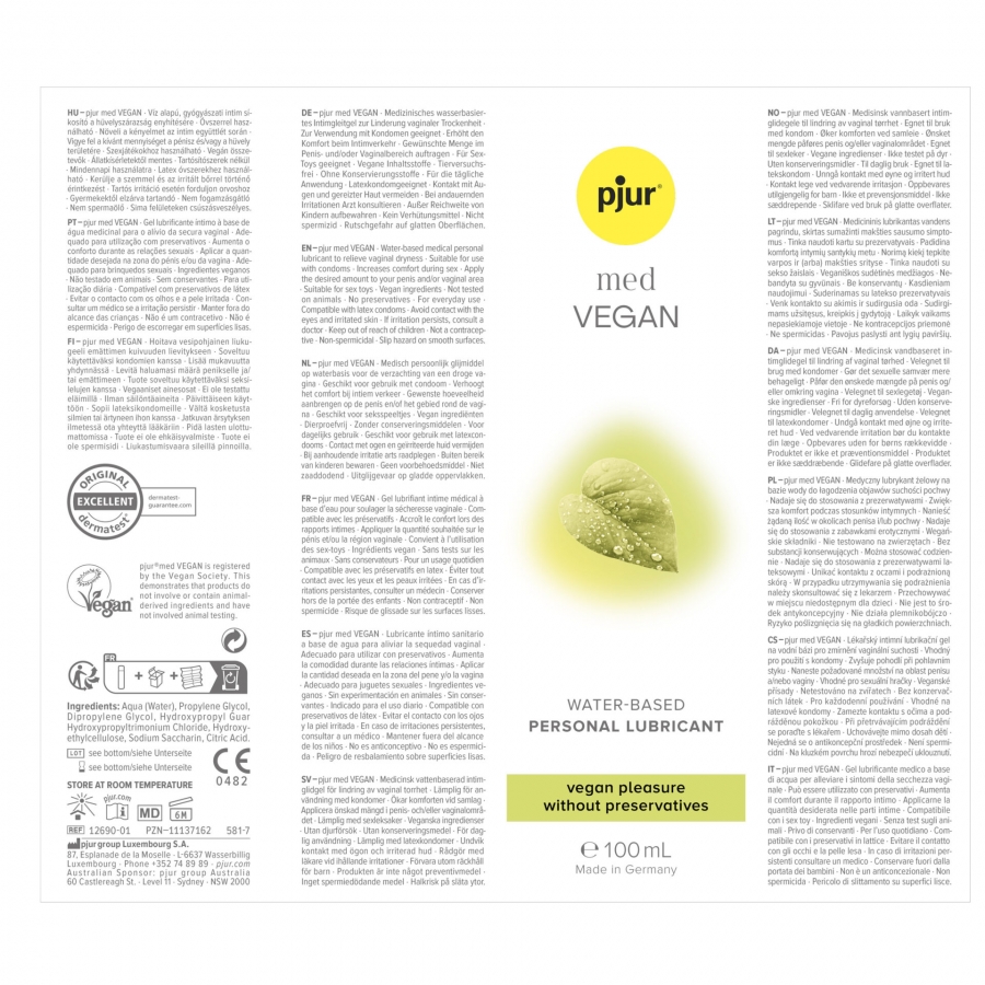 PJUR  MED VEGAN GLIDE  3