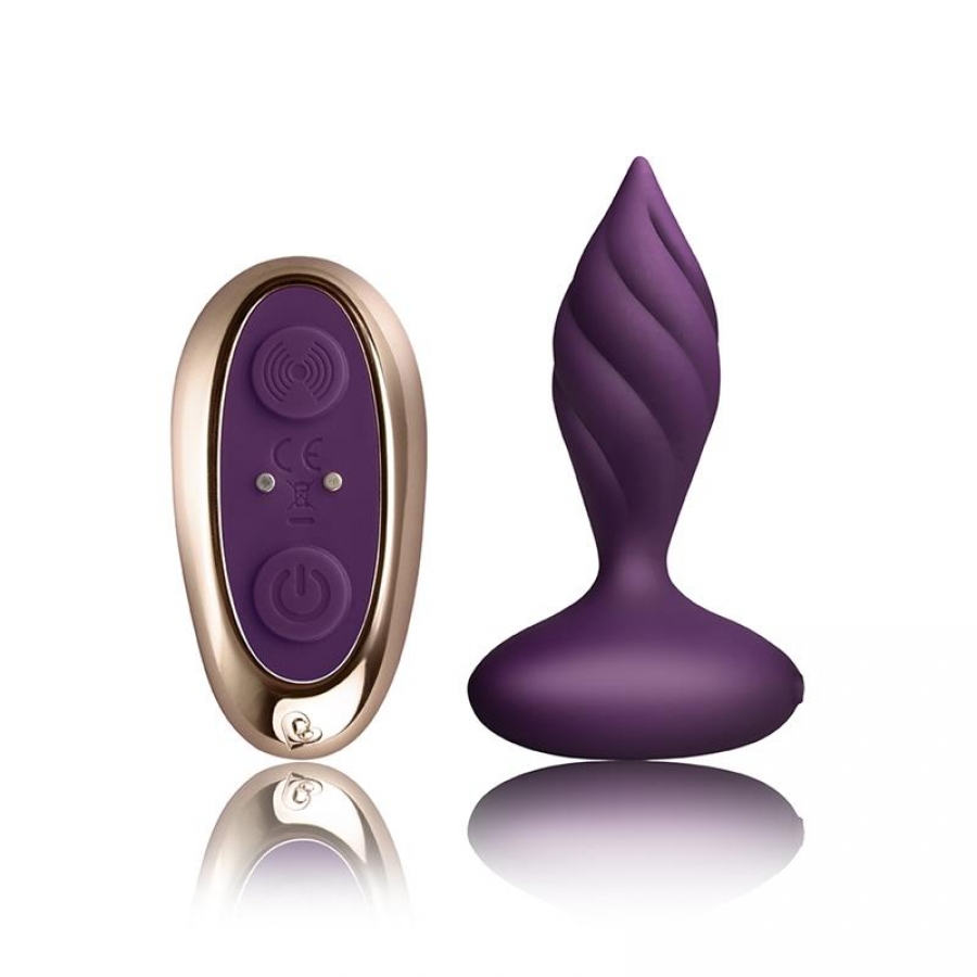 Plug Anal con Control Remoto Petite Sensations Desire Púrpur