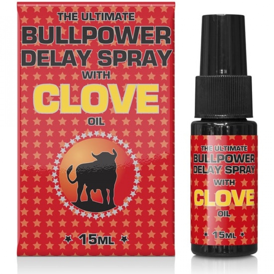 Spray retardateur de clou de girofle Bull Power (15 ml)