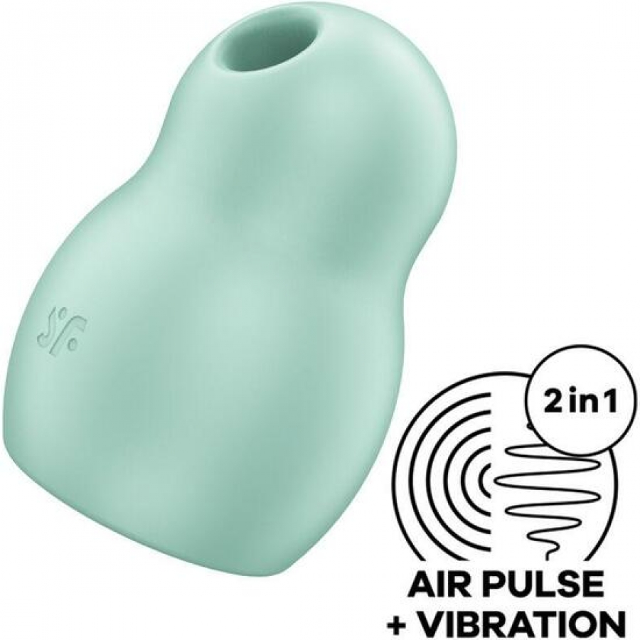 PRO TO GO 1 ESTIMULADOR Y VIBRADOR DOBLE - VERDE