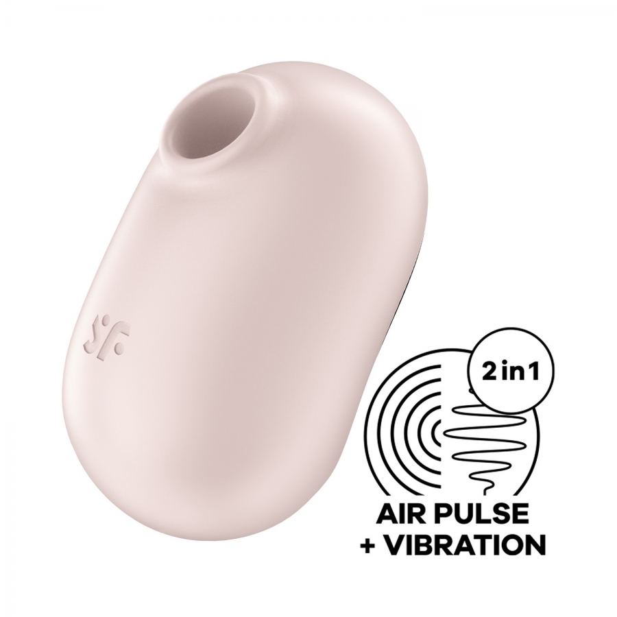 PRO TO GO 2 DOPPIO STIMOLATORE DI IMPULSI D''ARIA E VIBRATOR