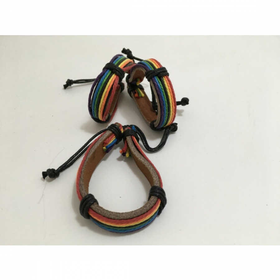 Bracciale tondo grande con bandiera