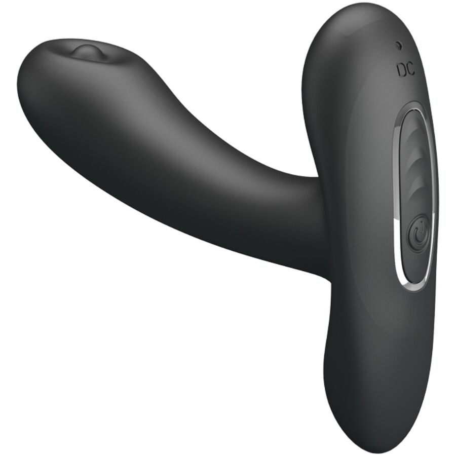 MASSAGEADOR VIBRATÓRIO ANAL E VAGINAL REMINTON PRETO