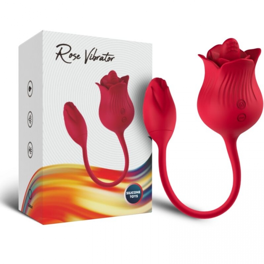 ROSA VIBRADOR ESTIMULADOR CLÍT 5