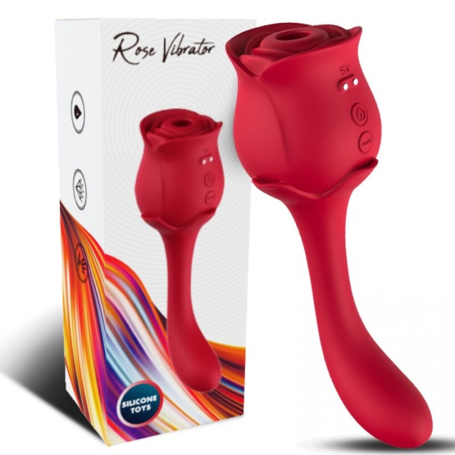 ROSELOVER LECCA CLIT VIBRANTE E STIMOLATORE ROSSO