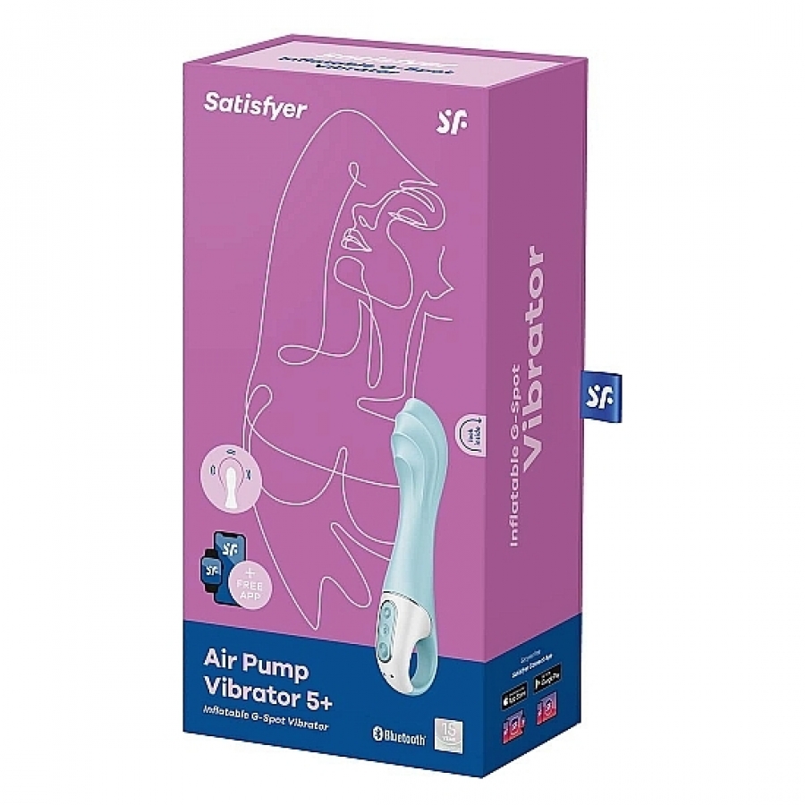 SATISFYER AIR PUMP VIBRADOR 5+ 4