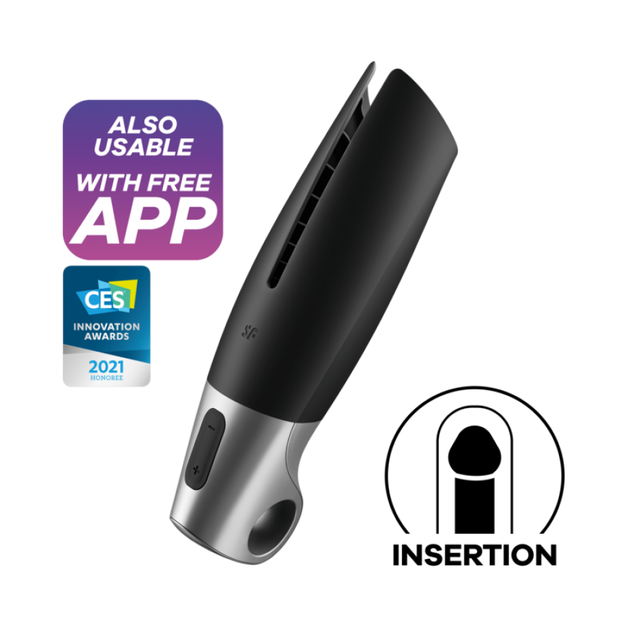 MASTURBATEUR POWER MASTURBATOR AVEC CONNECT APP SATISFYER