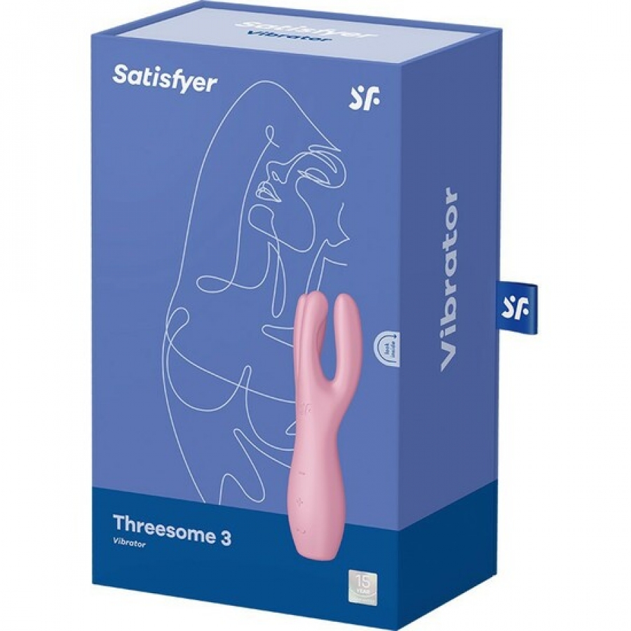 SATISFYER THREESOME 3 LAY-ON 3