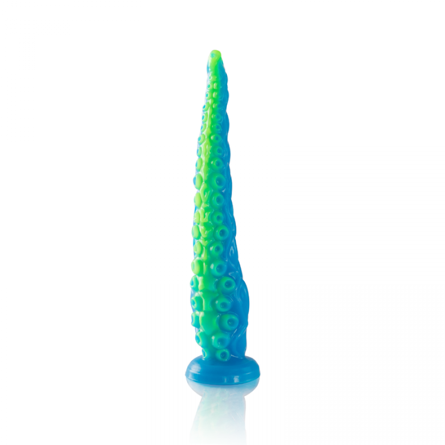 SCYLLA DILDO TENTÁCULO FINO FLUORESCENTE TAMAÑO PEQUEÑO nº1