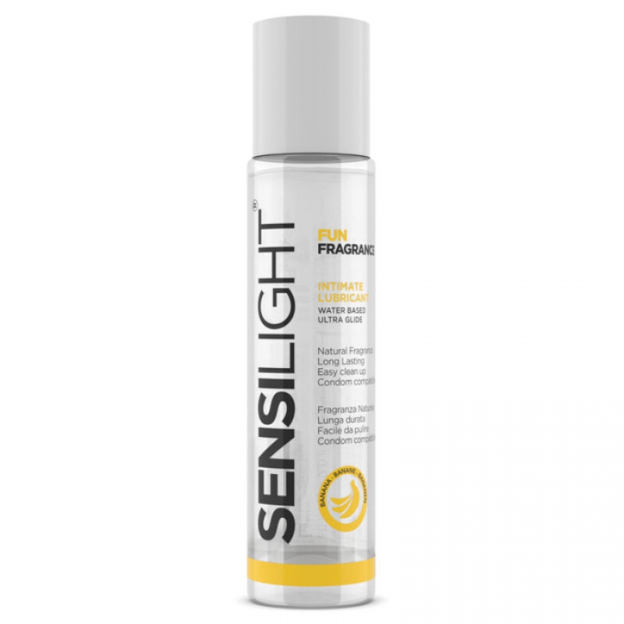 LUBRIFIANT BASE D'EAU SENSILIGHT BANANE 60 ML