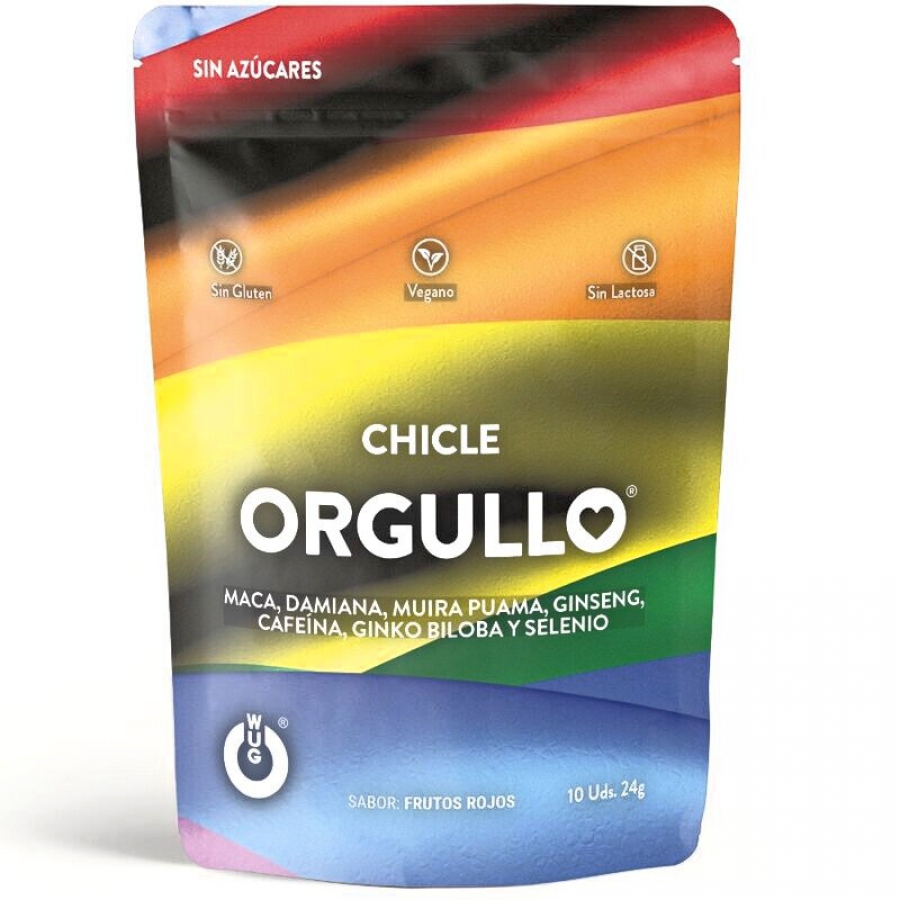 SEX SENSE - ORGULLO CHICLE PRIDE LGBT 10 UNIDADES