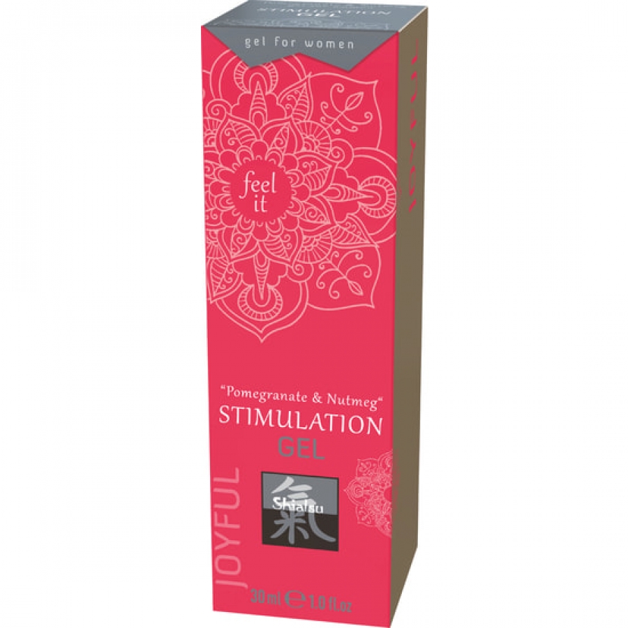 Shiatsu gel estimulante de romã e noz-moscada 30ml