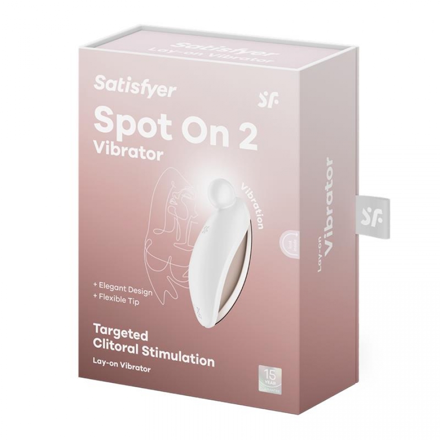 SPOT ON 2 VIBRADOR LAY-ON BLAN 6