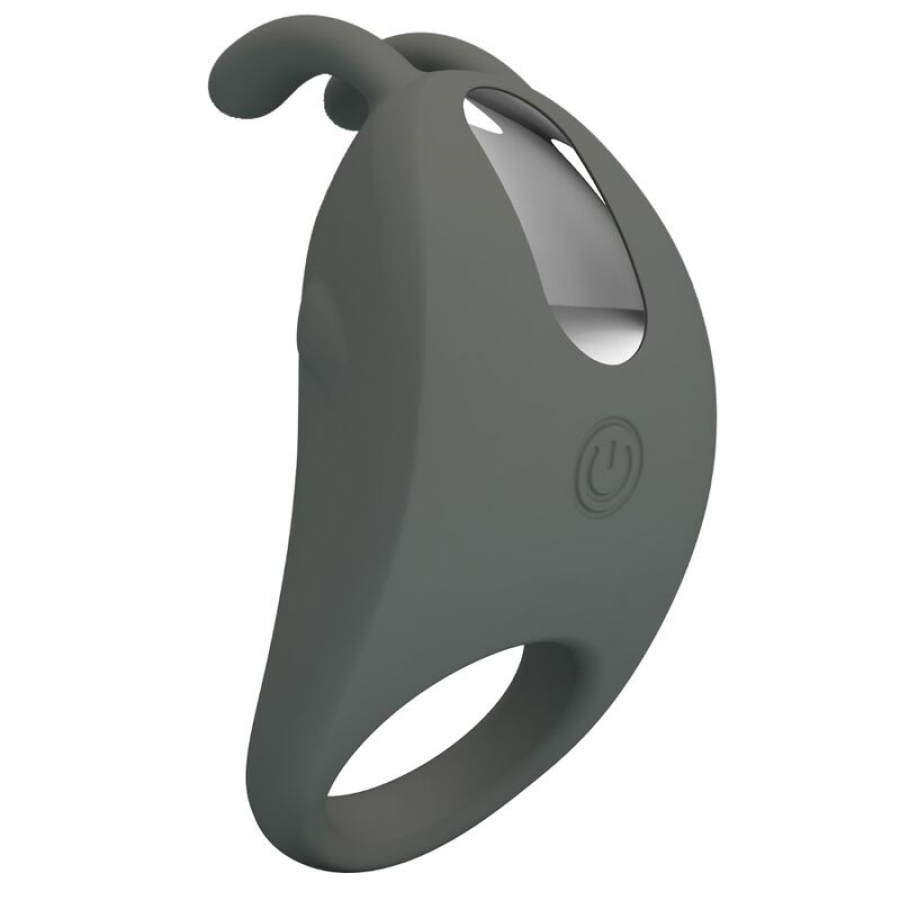 STRATUS ANILLO VIBRADOR RABBIT GRIS