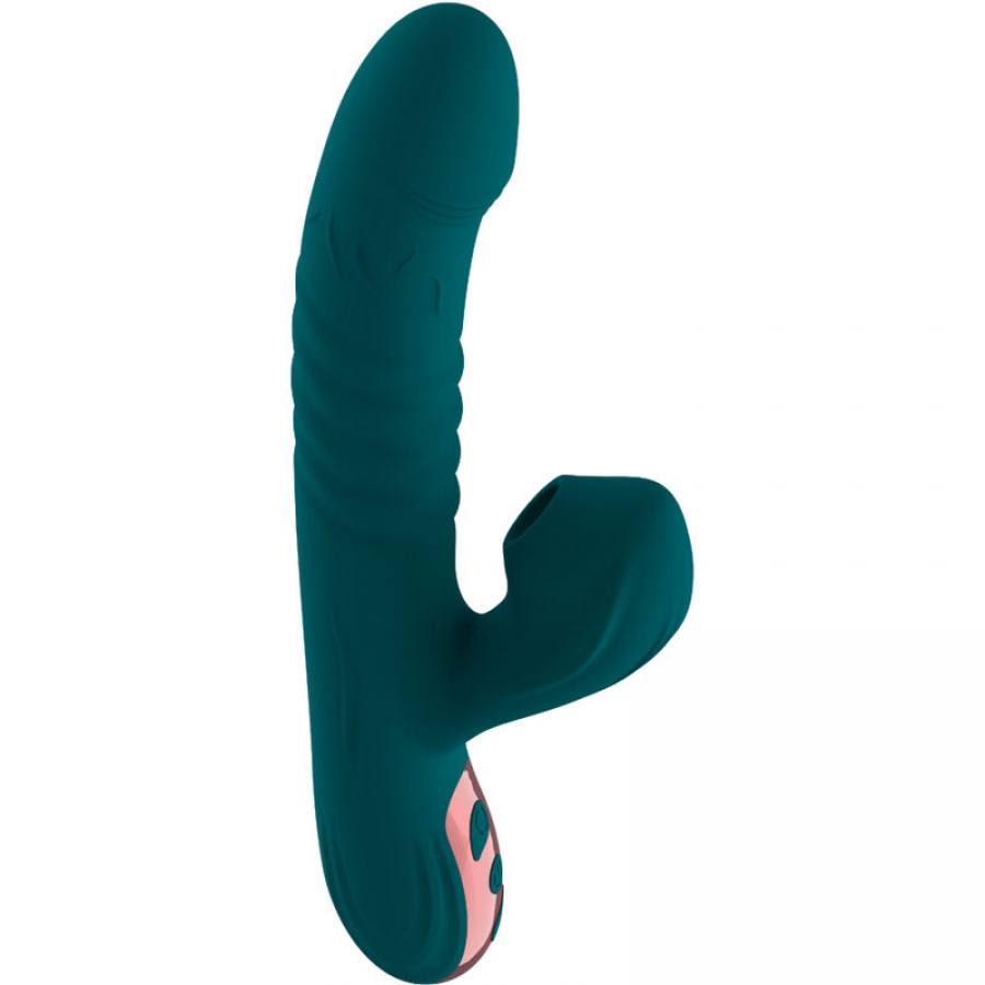 VIBRADOR SUCK E SUCKER VERDE