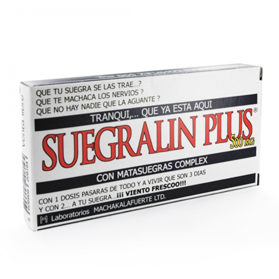 Suegralin plus caja de caramelos