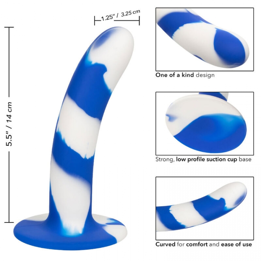 SWIRL DILDO FLEXIBLE 4