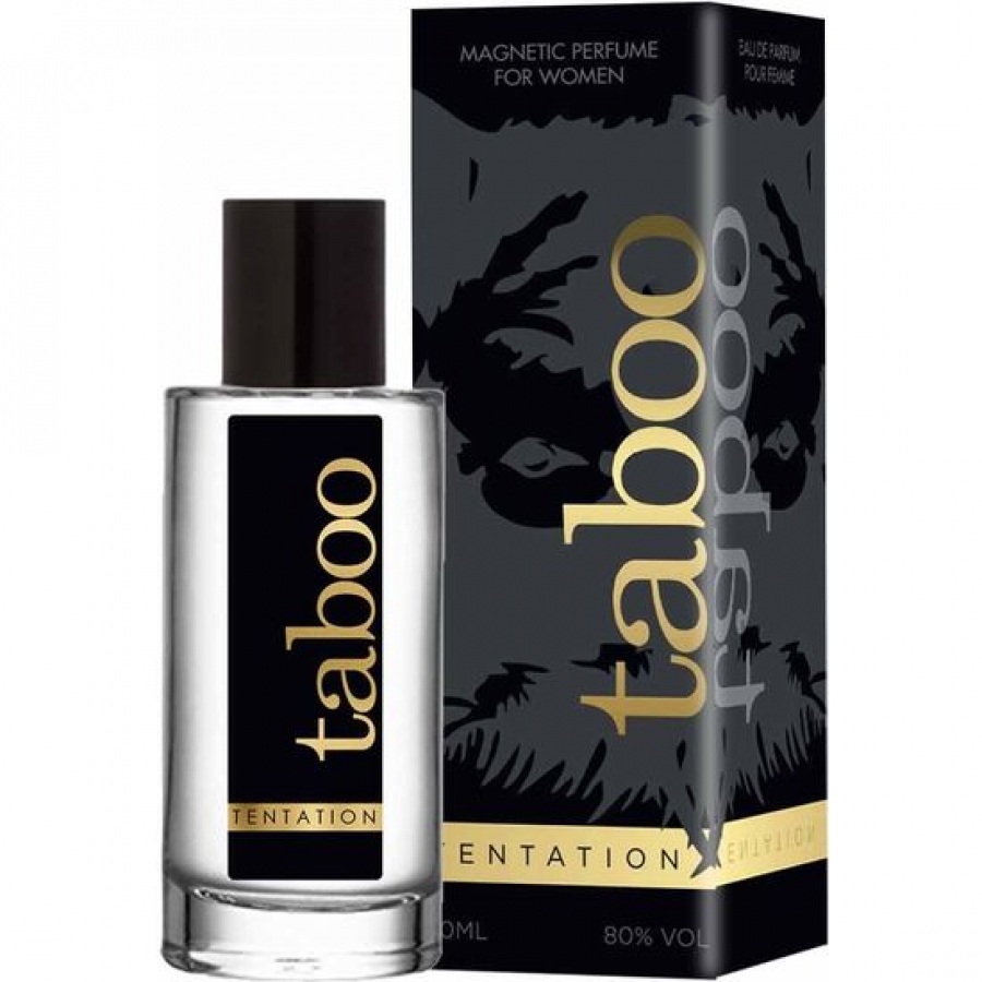 Taboo perfume tentação com feromônios por seus 50ml