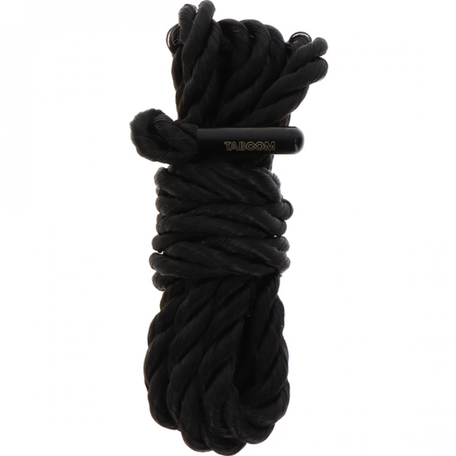 TABOOM CUERDA DE BONDAGE DE 1.5 METROS DE 7 MM - NEGRO