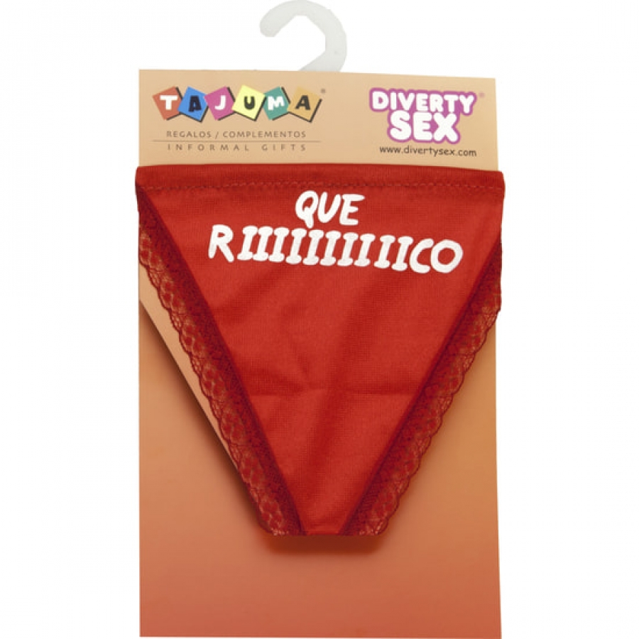 TANGA ROJO CHICA 2