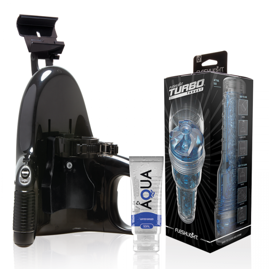 TURBO THRUST BLUE ICE + LANCEMENT UNIVERSEL + LUBRIFIANT QUA