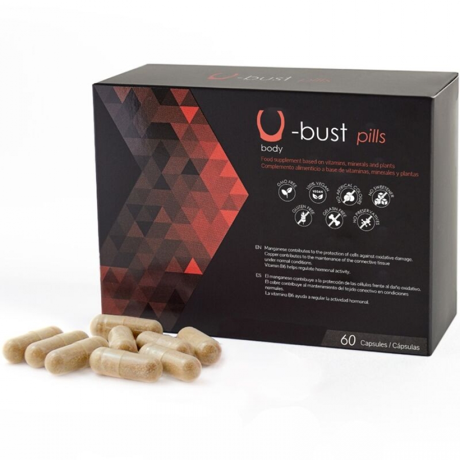 U-BUST CAPSULES D'AUGMENTATION MAMMAIRE - 60 CAPSULES