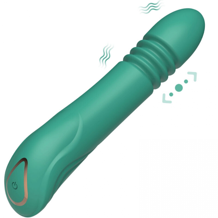 VIBRATEUR ET POUSSÉE VERT G-SPOT