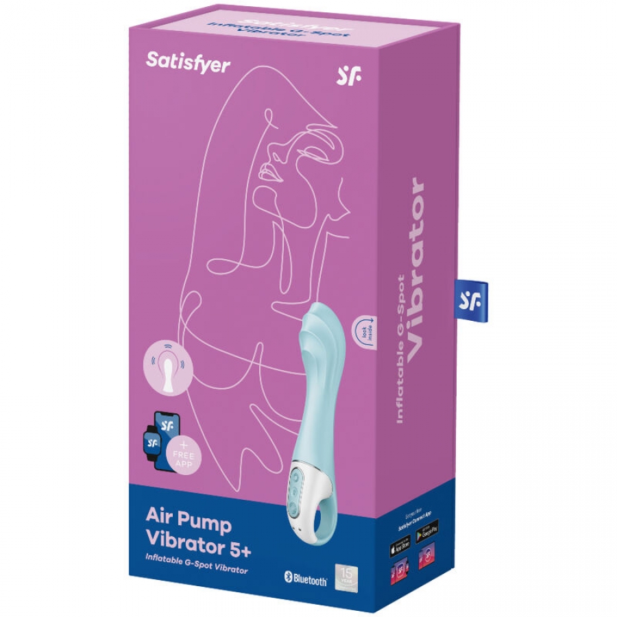 SATISFYER AIR PUMP VIBRADOR 5+ 24