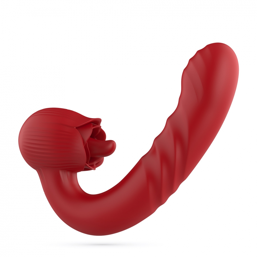 VIBRADOR EM ROSA COM IMPULSO OSIRIA CRUSHIOUS nº2